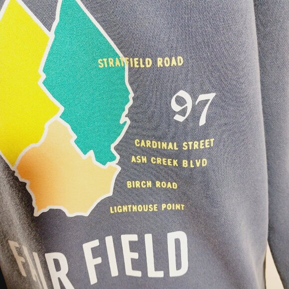 John Mayer Rare Basement Brigade Hooded Sweatshirt Blue/Gray Small, Fairfield CT - Picture 11 of 16